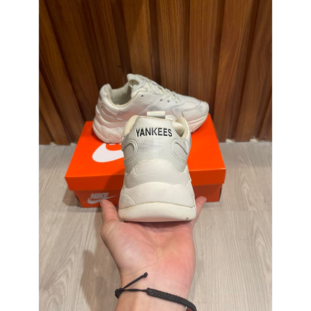 Giày thể thao nam nữ đế cao NY bẩn,Giày 𝐌𝐋𝐁 Đen NY Trắng bẩn | BigBuy360 - bigbuy360.vn