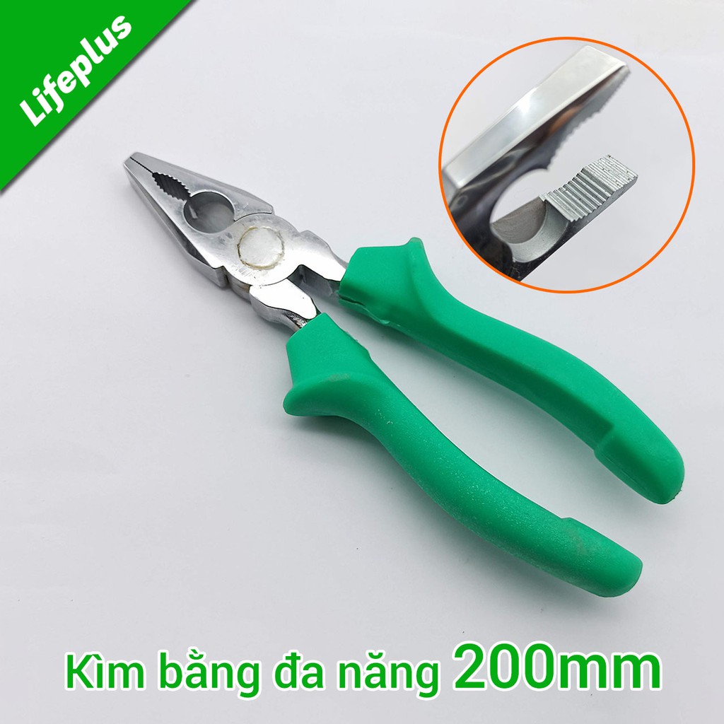 Kìm vạn năng mũi bằng 200mm