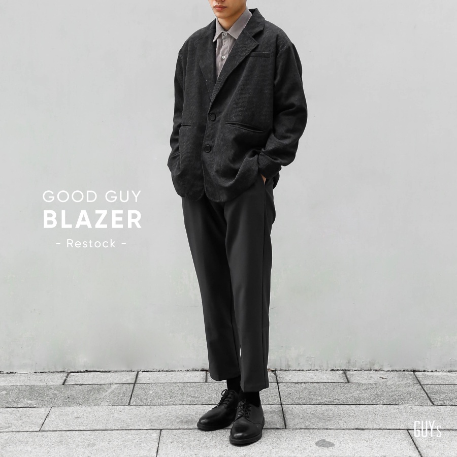 [HÀNG THIẾT KẾ] Áo Khoác Blazer Nhung Tăm Good GUY Blazer GUY's CLoset - Áo Blazer Vintage Chất liệu Nhung Tăm