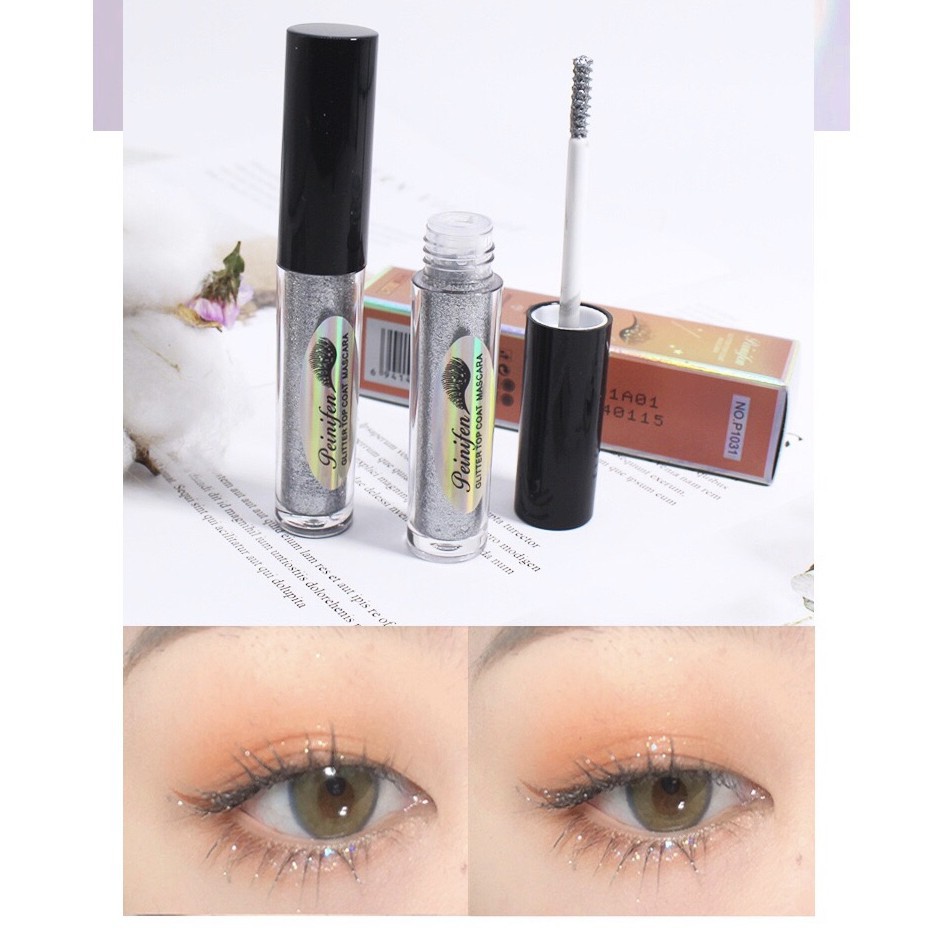 Chuốt Mi Mascara Ánh Nhũ Peinfen Glitter Top