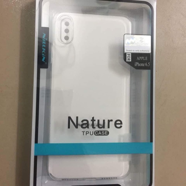 Ốp dẻo nillkin iphone XS max
