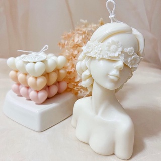 [SIZE LỚN NHẤT] Nến thơm handmade chân dung cô gái