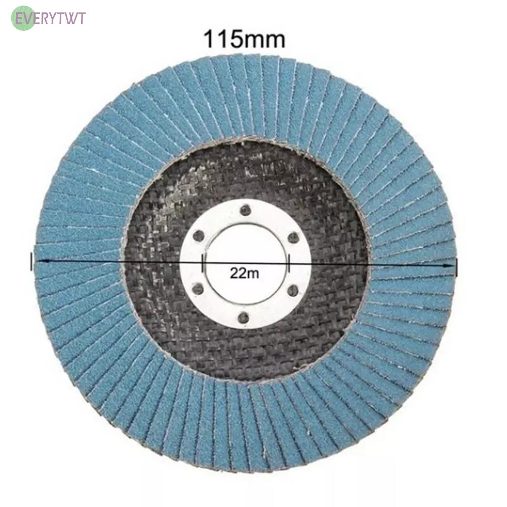 Phụ Kiện 4.5 Inch Zirconium Oxide 115mm 22mm Hole 40 / 60 / 80 / 120 Grit 40 / 60 / 80 / 120 #