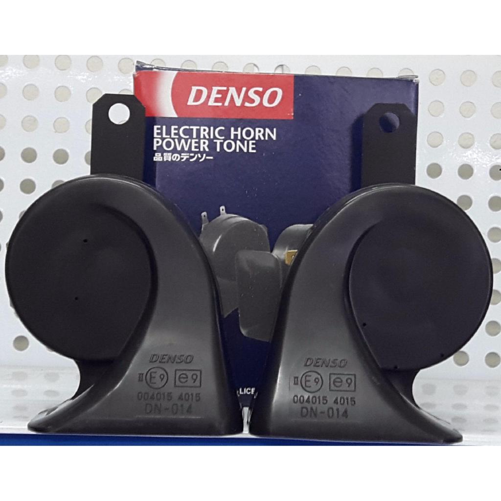 Chính hãng Denso - Cặp kèn sò Denso , còi sên Denso 12v + Tặng 4 Jack cắm kèn zin - Made in Indonesia.
