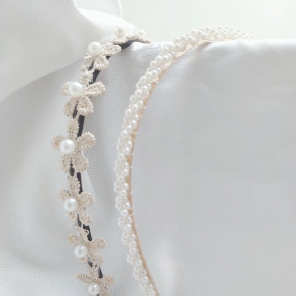 Cài tóc đính ngọc style công chúa, cài tóc tiểu thư sang chảnh cho nữ