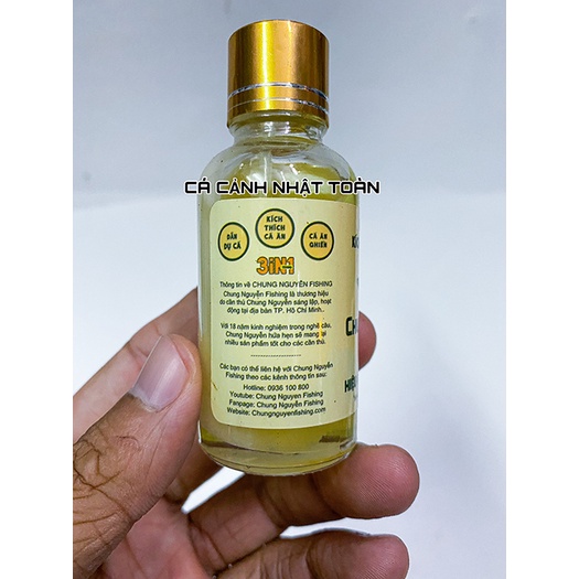 DẦU HĂNG KÍCH THÍCH CÁ ĂN CHUNG NGUYEN FISHING