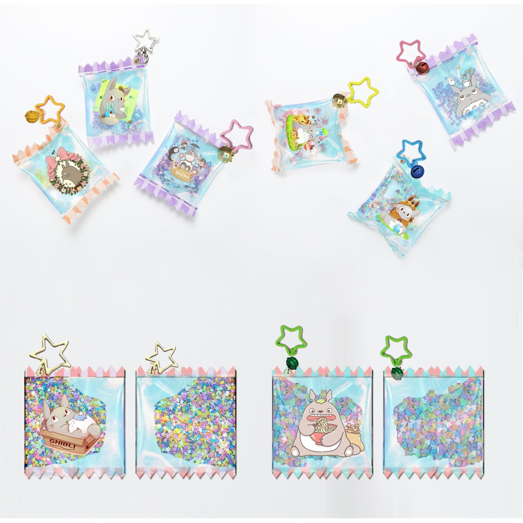 móc khoá charm shaker shin cậu bé bút chì MKCS17 totoro dễ thương hoạt hình thần tượng