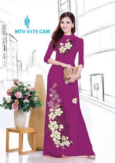 Vải áo dài in