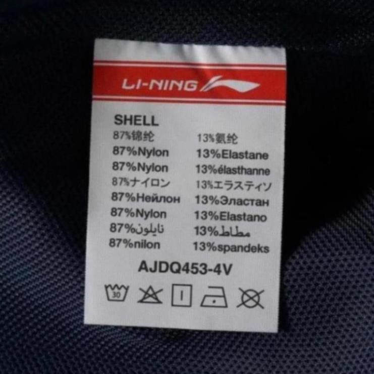Áo khoác gió thể thao nam lining - AJDQ453-4 T11