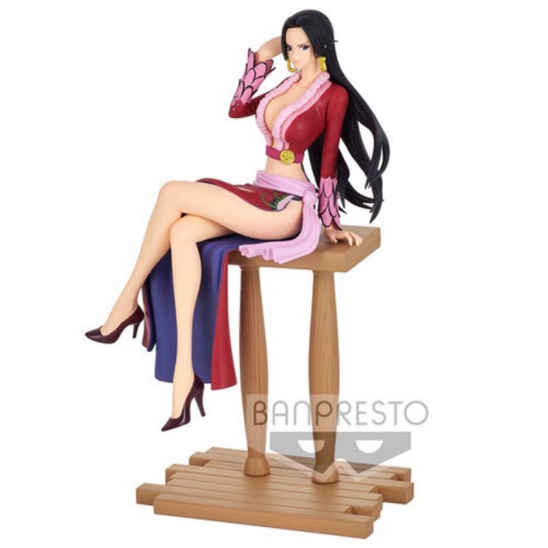 Like new Mô hình chính hãng Bandai Boa Hancock Grandline journey One Piece