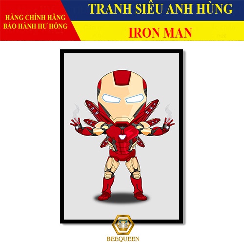 [MS26-50] Tranh Siêu Anh Hùng Người Sắt - Iron Man