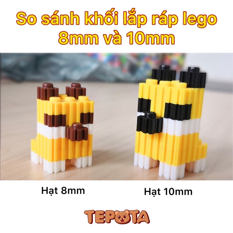 Đồ Chơi Lắp Ráp Lego 1000 Mảnh 10mm Xếp Hình 3D Thông Minh DIY Cho Bé Sáng Tạo Nhiều Màu LR04 ( Loại 10mm )