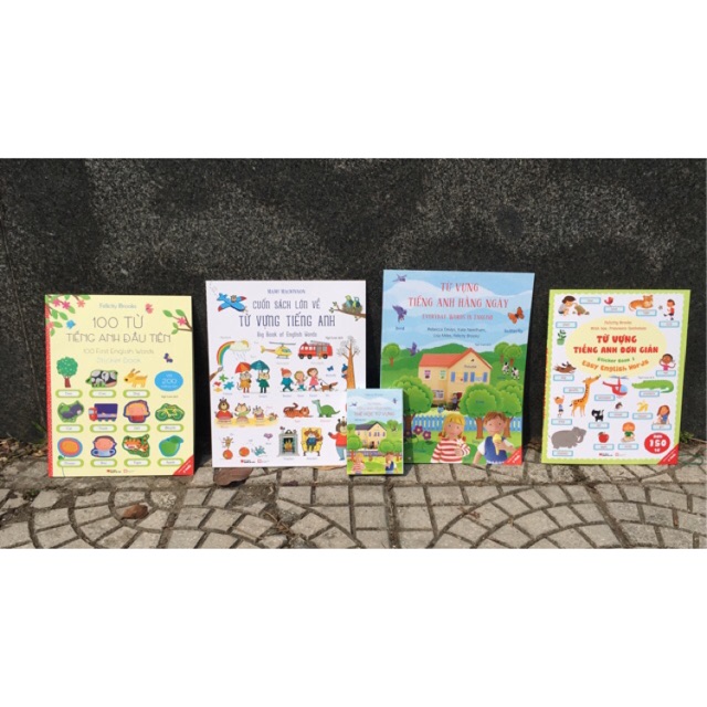 Sách Bộ Sách Học Tiếng Anh Của Usborne 5 Quyển
