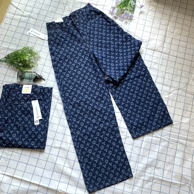 Quần jean ống suông Cao Cấp Guci,Lv cực xinh | BigBuy360 - bigbuy360.vn