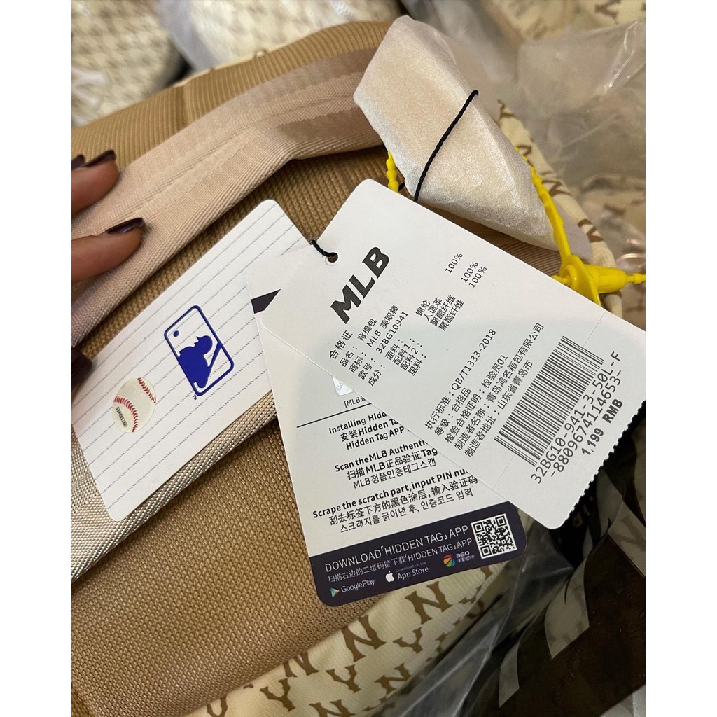 (HÀNG XUẤT XỊN) Balo M//L//B Monogam màu kem đi học, đi làm