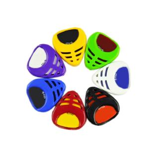 Set 6 hộp nhựa nhiều màu chuyên dụng đựng miếng gảy đàn ghi ta