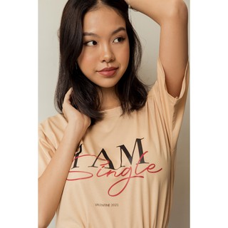 Áo Thun Ba Màu I Am Single EDINI - A1216