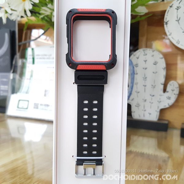 [Mã SKAMCLU9 giảm 10% đơn 100K] Dây kèm ốp chống sốc Apple Watch 44mm Coteetci