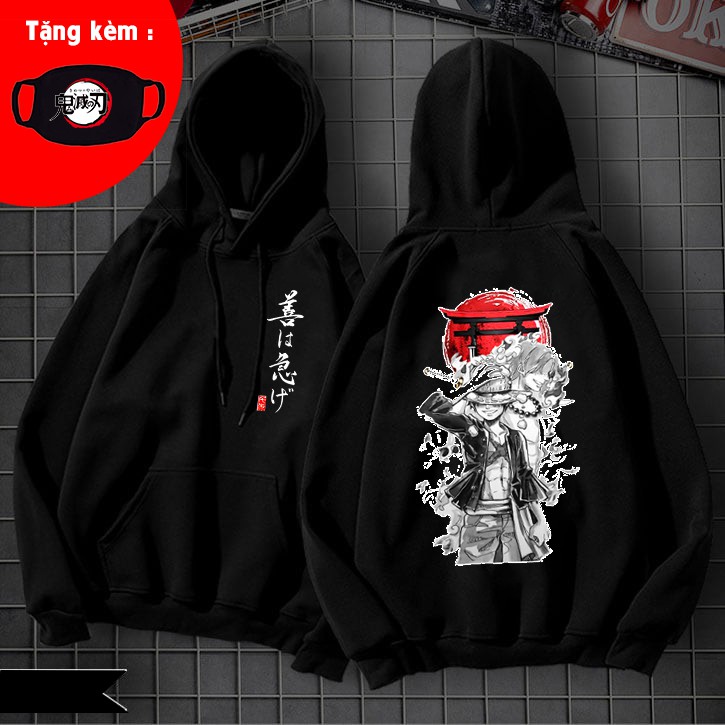 [ BÁN CHẠY ] HOODIE Luffy Ace One Piece cực HOT khuyến mại khủng giá rẻ dẹp