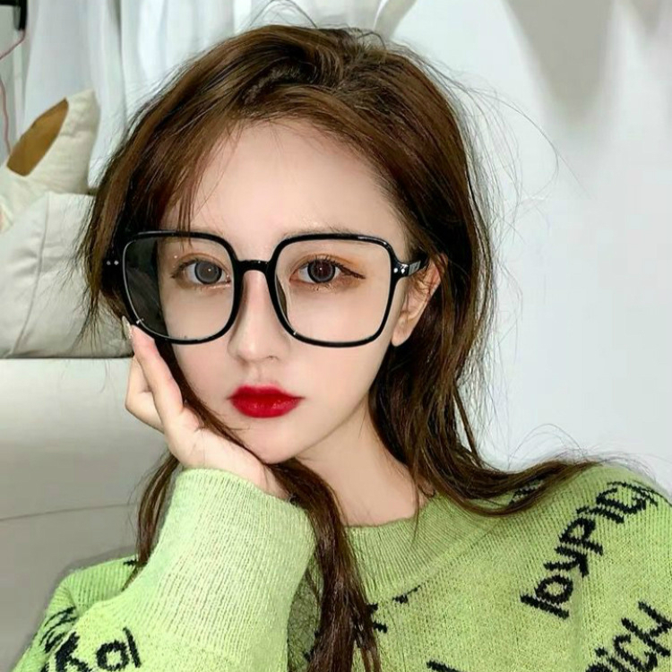 Mắt kính gọng vuông lớn phong cách Hàn thời trang cho nữ | BigBuy360 - bigbuy360.vn