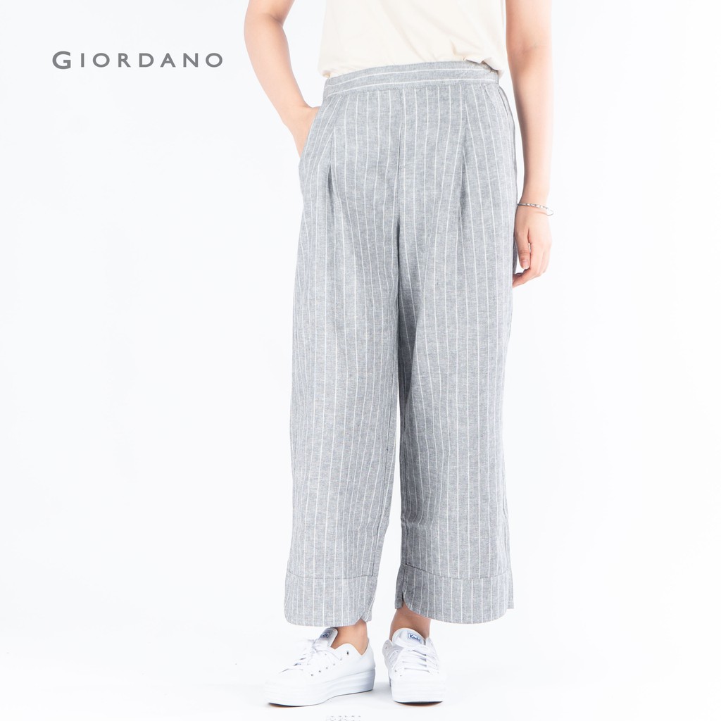 Quần Ống Rộng Nữ Giordano 05420202