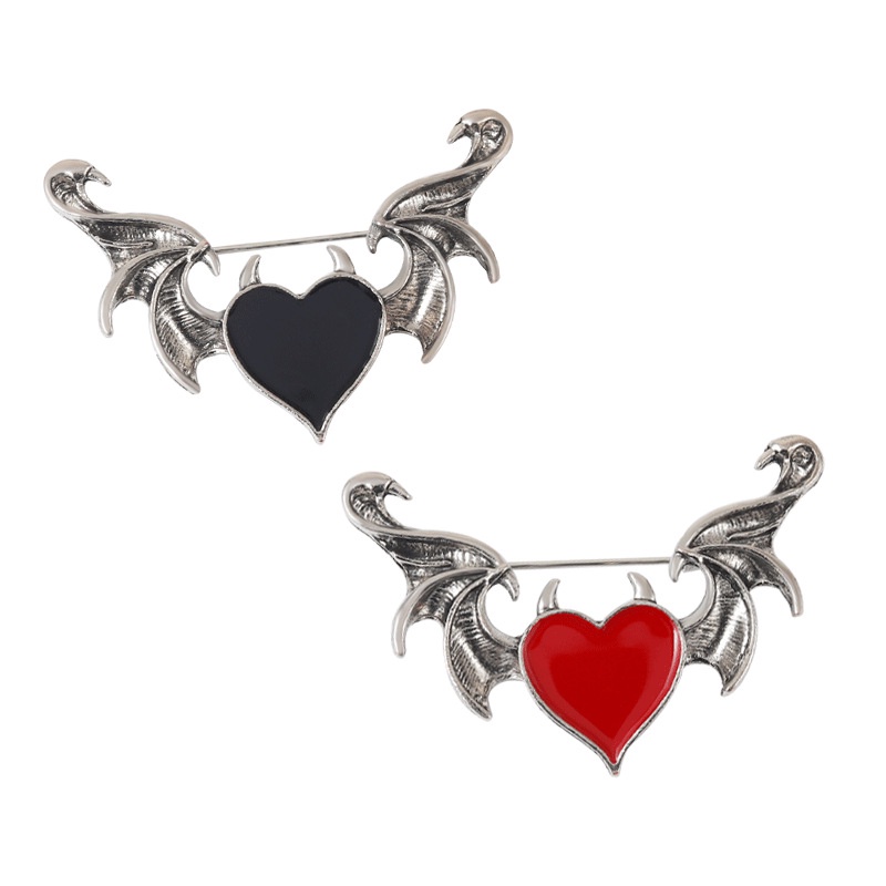 Ghim Cài Áo Kim Loại Hình Cặp Đôi Nhật Bản Dễ Thương Sáng Tạo Dành Cho Nam Nữ