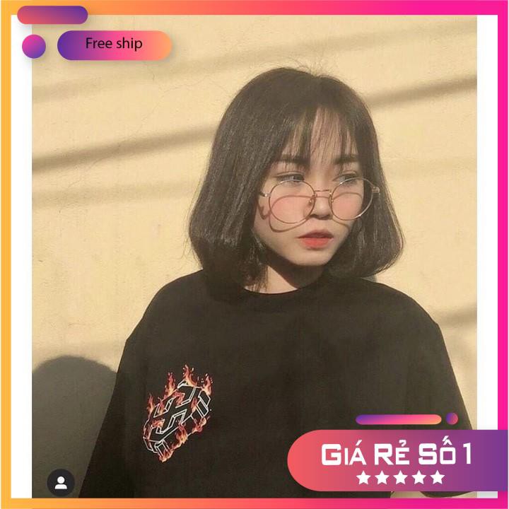 Áo Thun Unisex 🍓FREESHIP 99k🍓 Áo Thun Form Rộng Ngọn Lửa | BigBuy360 - bigbuy360.vn