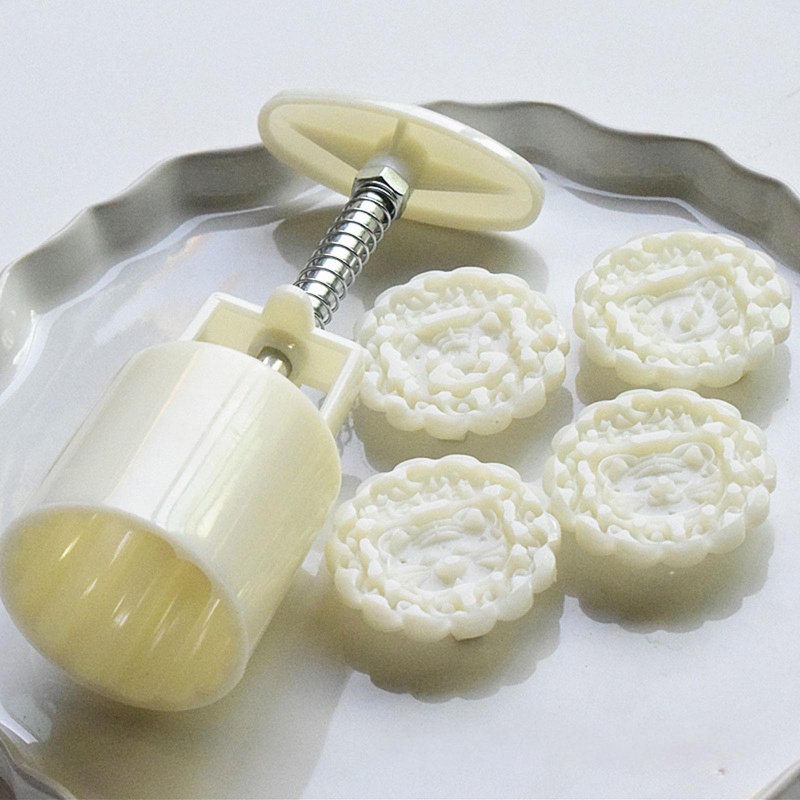 Khuôn Làm Bánh Trung Thu Hình Con Hổ Hoạt Hình 50g DIY