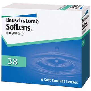Lens Cận Trong Suốt Kính Áp Tròng Không Màu 3 Tháng Bausch & Lomb SofLens 38 Chính Hãng Date Mới - Mắt Kính HATO