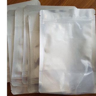 1kg TÚI ZIP BẠC 1 mặt trong 1 mặt bạc 20x28