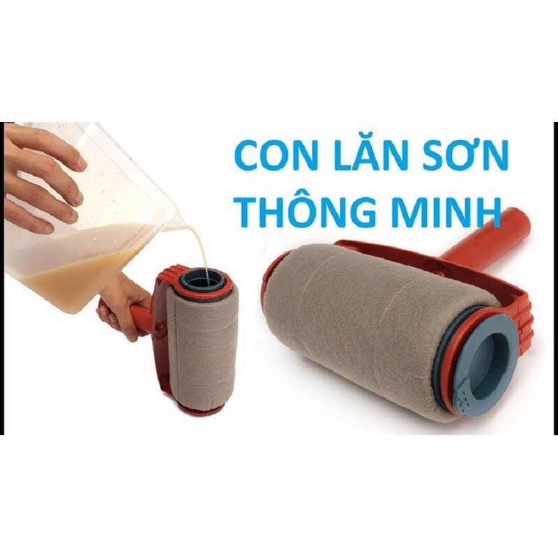 Cây lăn sơn thông minh Pintar Facil loại Bề lăn bóng mịn