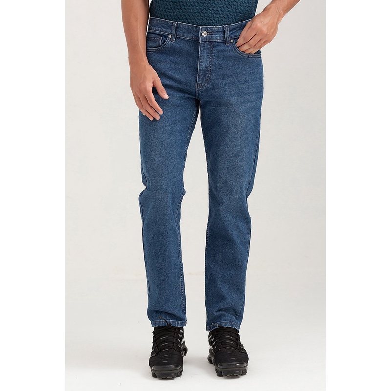 Quần jeans nam form vừa , thời thượng, trẻ trung, chất liệu cao cấp John Henry - JN22FH24-RG
