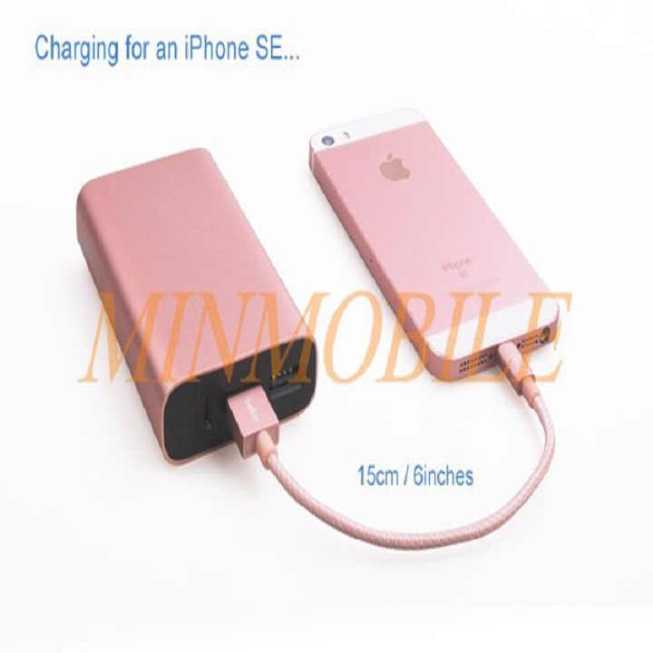 Cáp Belkin lightning iPhone 15cm cao cấp