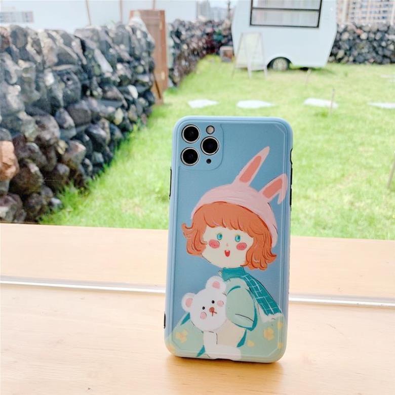 Ốp lưng iphone Cô gái IMD 6/6plus/6s/6s plus/6/7/7plus/8/8plus/x/xs/xsmax/11/11pro/11 promax DT06- Dino Case