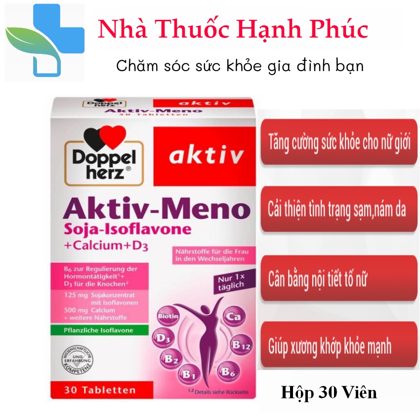 Viên uống cân bằng nội tiết tố nữ Doppelherz Aktiv-Meno - Nội địa Đức