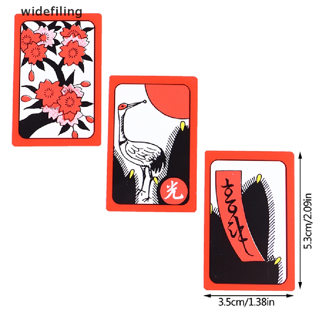 Bộ bài chơi mạt chược Go Stop Hanafuda kiểu Nhật Hàn dễ thương độc đáo