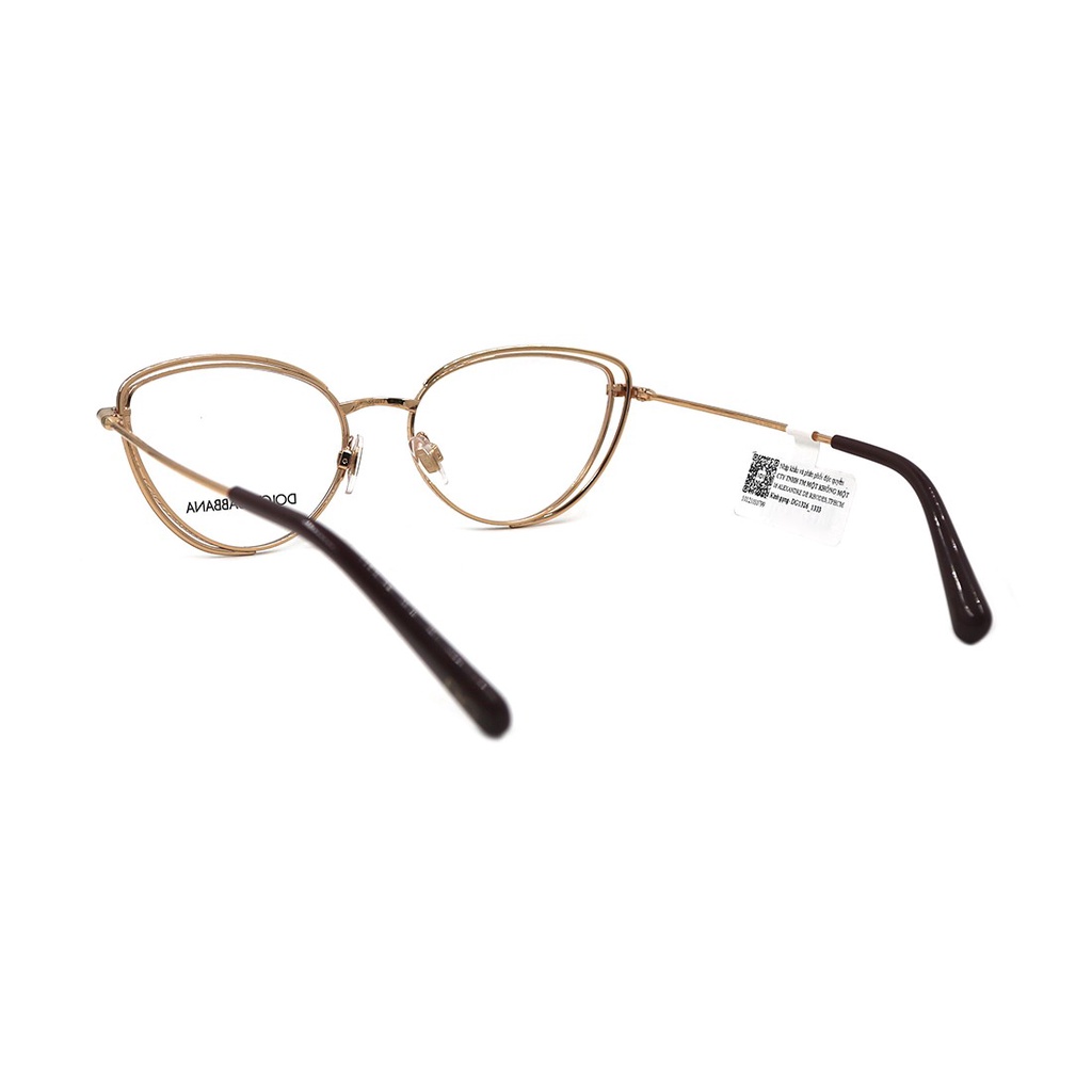 Gọng kính chính hãng Dolce &amp; Gabbana DG1326 1333 (55-17-140) màu sắc thời trang