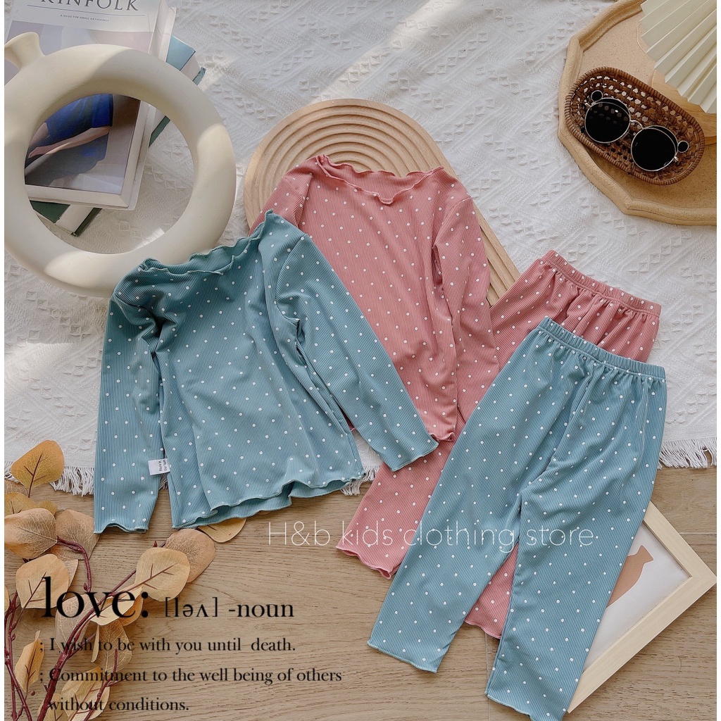 Bộ đồ tăm gân cho bé gái 6-18kg