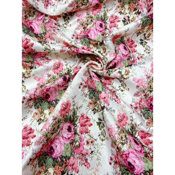 Vải gấm vân hoa 2022