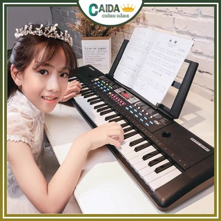 Đàn PIANO cho bé kèm mic hát - Đàn điện tử 61 phím size to nhiều chức năng, có nhạc cho bé mới học đàn