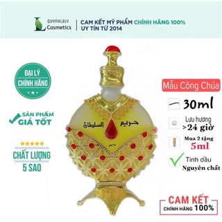 Tinh dầu nước hoa dubai công chúa to 35ml, công nhỏ 15ml