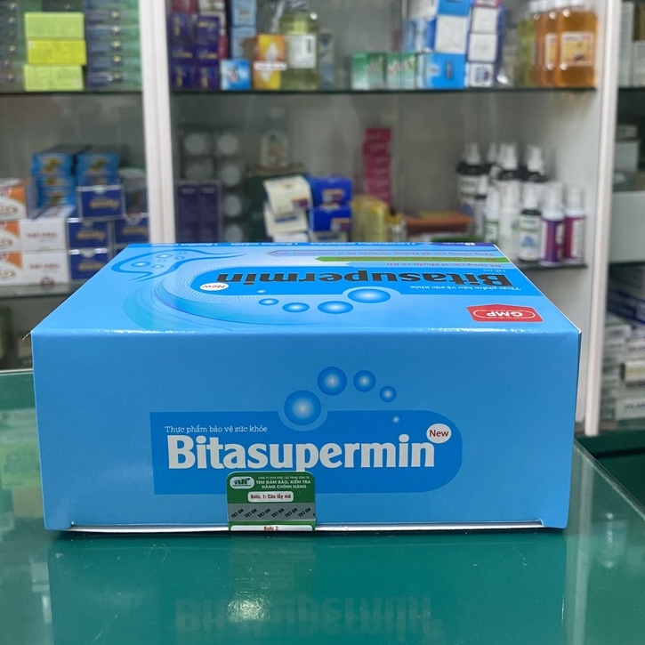 Bitasupermin New - Hỗ trợ bổ sung acid amin, vitamin, vi khuẩn có lợi giảm các triệu chứng đầy bụng tiêu chẩy