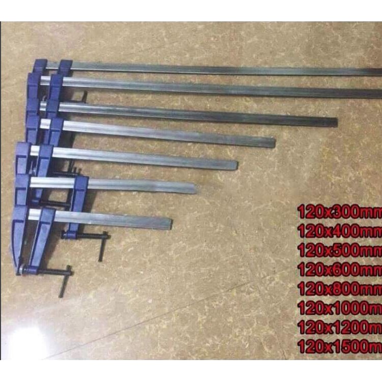 Vam F Tay Quay Dùng Để Kẹp, Cố Định Gỗ - Dụng Cụ Không Thể Thiếu Trong Nghề Mộc