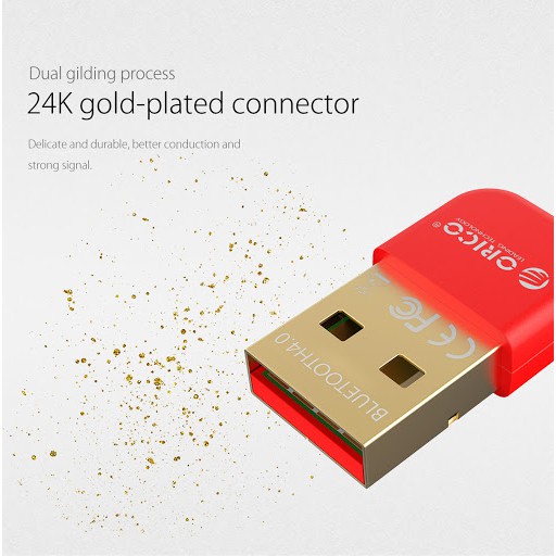 USB bluetooth 4.0 hiệu Orico dành cho tay cầm, loa di động, PDA