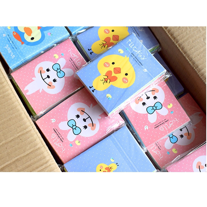 Random Style Mini Cartoon Note Book Cute Notepad Pocket Note Book Stationery