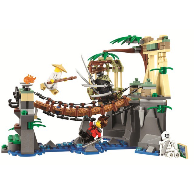 [Giá cực sốc] - Đồ chơi  Lego ninjago movie 10715 - trận chiến trên cầu dây