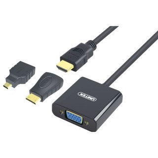 _cáp 3in1 hdmi -> vga + audio unitek