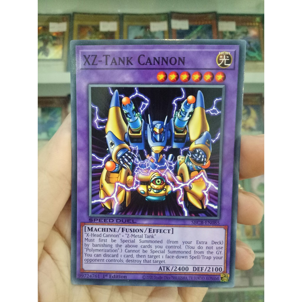 Thẻ Bài Lẻ YugiOh! Mã SBCB-EN085 - XZ-Tank Cannon - Common - 1st Edition