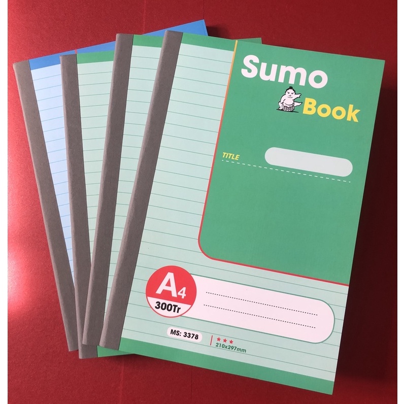 Sổ may gáy Sumo A4 Hải Tiến 300 trang cao cấp