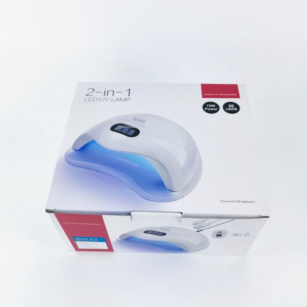 MÁY HƠ GEL SUN50 72W 36 BÓNG LED